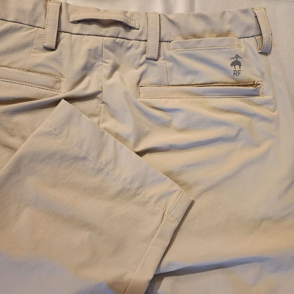 Men's Red Fleece Performance Golf Pants